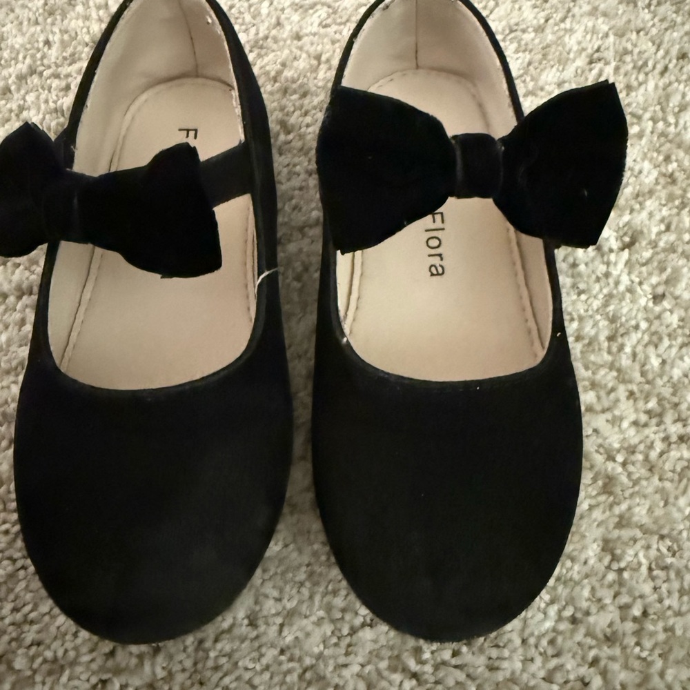 Felix and Flora Velvet Toddler Shoes